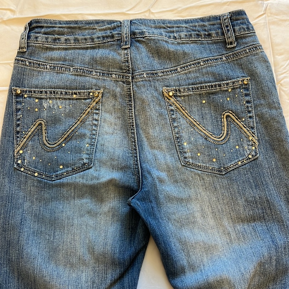 Cache Rhinestone Detail Jeans - Picture 3 of 8